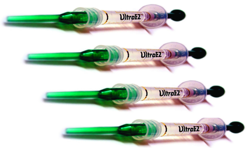 UltraEZ (4ш.х1,2мл)-гель для снятия чувствительности дентина, *Ультрадент*, США