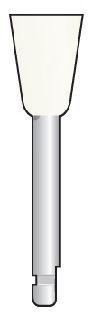Резинка KENDA (чашка),белая ,1шт. Резинка KENDA (чашка),белая ,1шт.